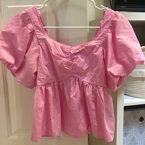 Pink old navy top